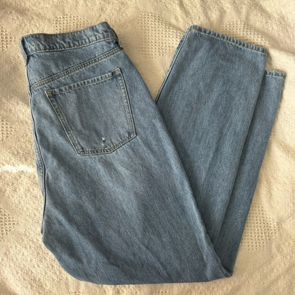Old Navy Extra High-Rise Button-Fly Boyfriend Jeans - 16 Tall 16L - Picture 3 of 5